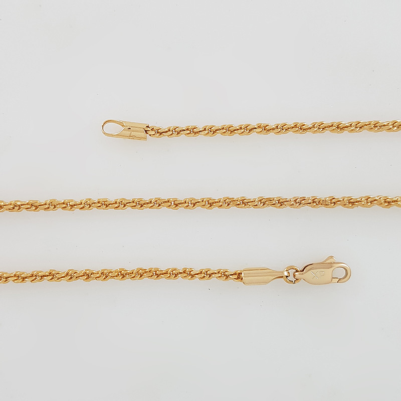 زنجیر زنانه ژوپینگ مدل طنابی کد 50cm زنجیر زنانه ژوپینگ مدل طنابی کد 50cm