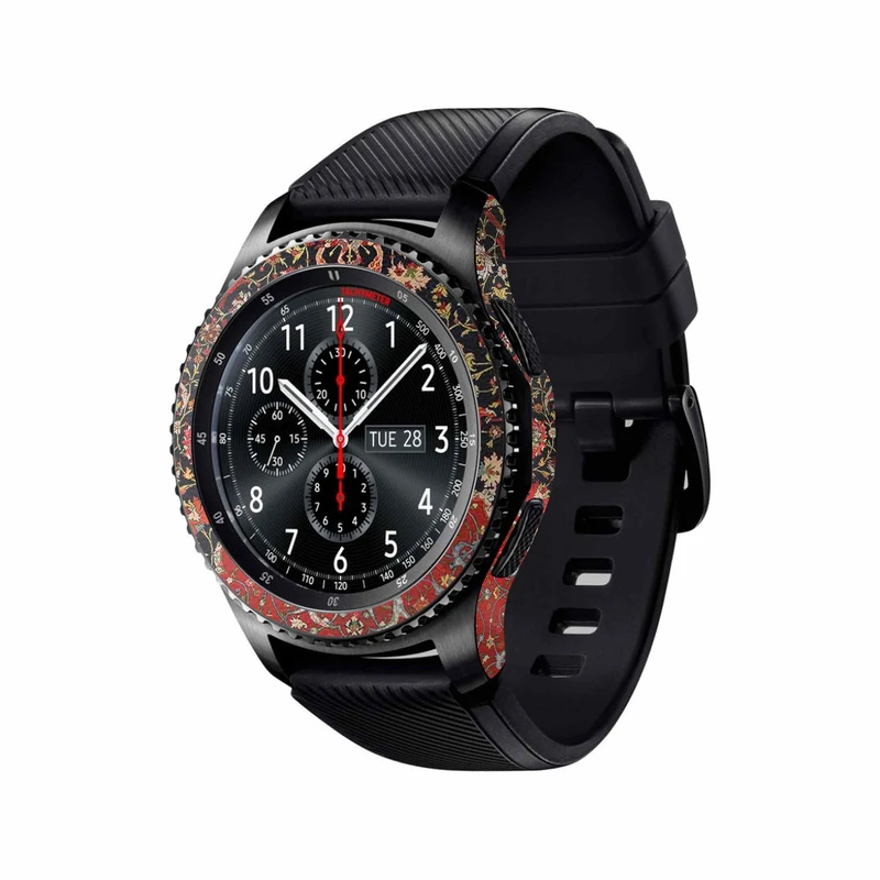 برچسب ماهوت طرح Iran-Carpet6 مناسب برای ساعت هوشمند سامسونگ Galaxy Gear S3 Frontier