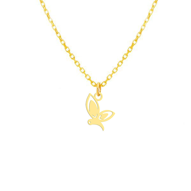 گردنبند هایکا طرح سنجاقک مدل s.ha2-7