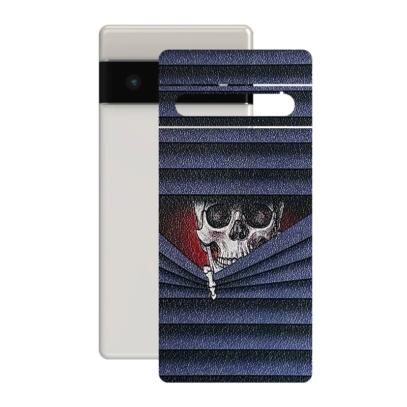 برچسب پوششی ریمکس مدل Leth طرح اسکلت مناسب برای گوشی موبایل گوگل Pixel 6 Pro