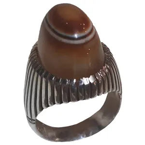 انگشتر مدل باباقوری سه پوست کد 94