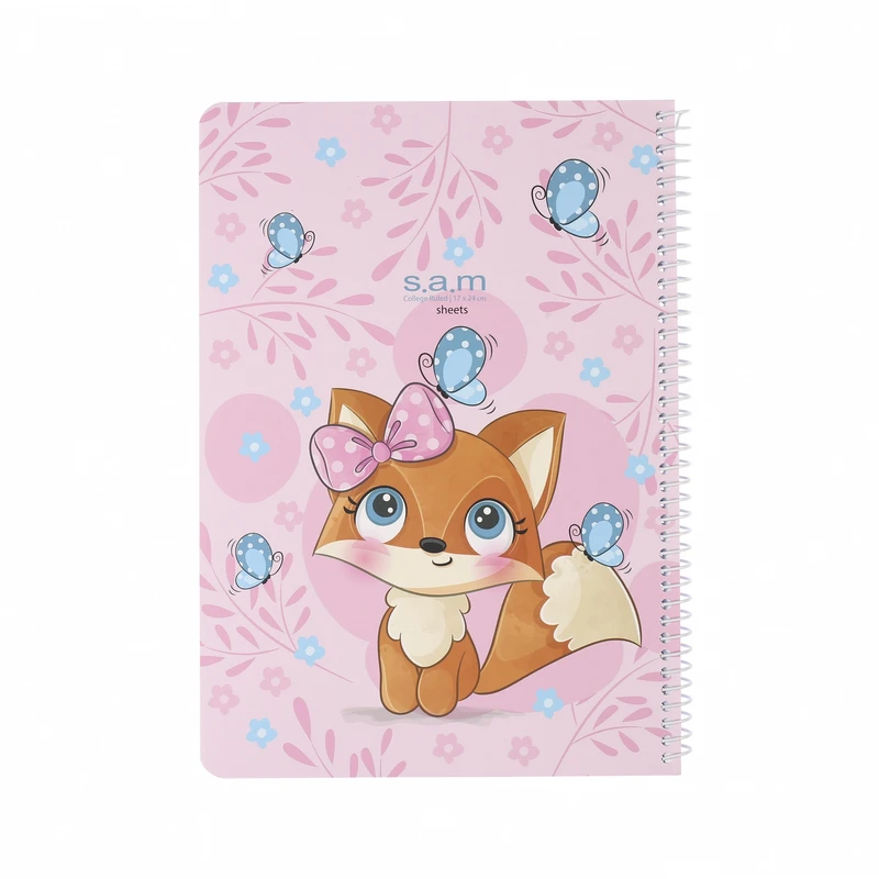 دفتر مشق 60 برگ سم طرح روبه