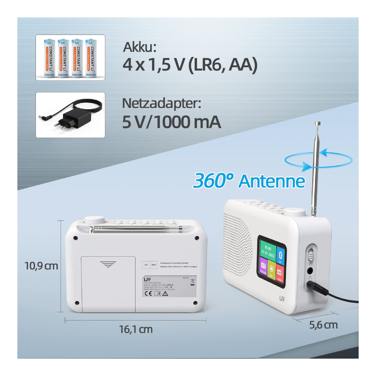 رادیو مدل LDR 107-DE رادیو مدل LDR 107-DE
