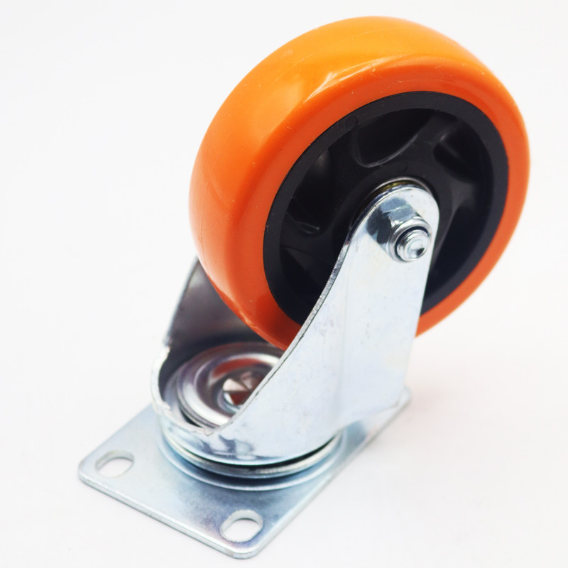 چرخ کفی‌دار آبو مدل گردان کد YP-100*32MM