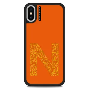 AKAM AMC-WAX-ALPHADOODLEBET-14 Cover For Apple iPhone X/Xs