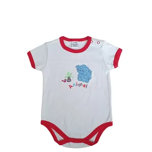 بادی آستین کوتاه نوزادی مدل 458