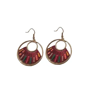 گوشواره زنانه آی ام مدل حلقه ای کد 1