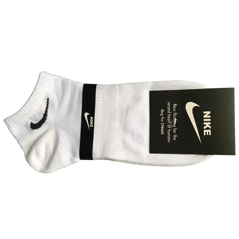 جوراب ورزشی مردانه مدل مچی کد NK-NWH11 رنگ سفید