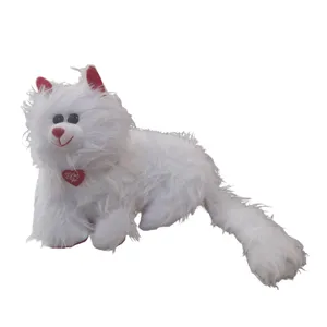 عروسک مخمل مدل گربه اشرفی ارتفاع 35 سانتی متر