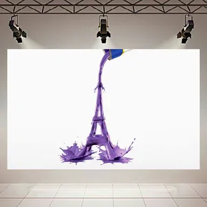 تابلو بوم طرح مینیمال مدل برج ایفل کد AR3490 