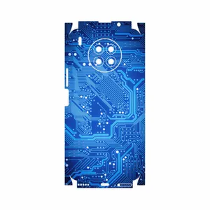 MAHOOT Blue-Printed-Circuit-Board-FullSkin Cover Sticker for Honor 50 Lite
