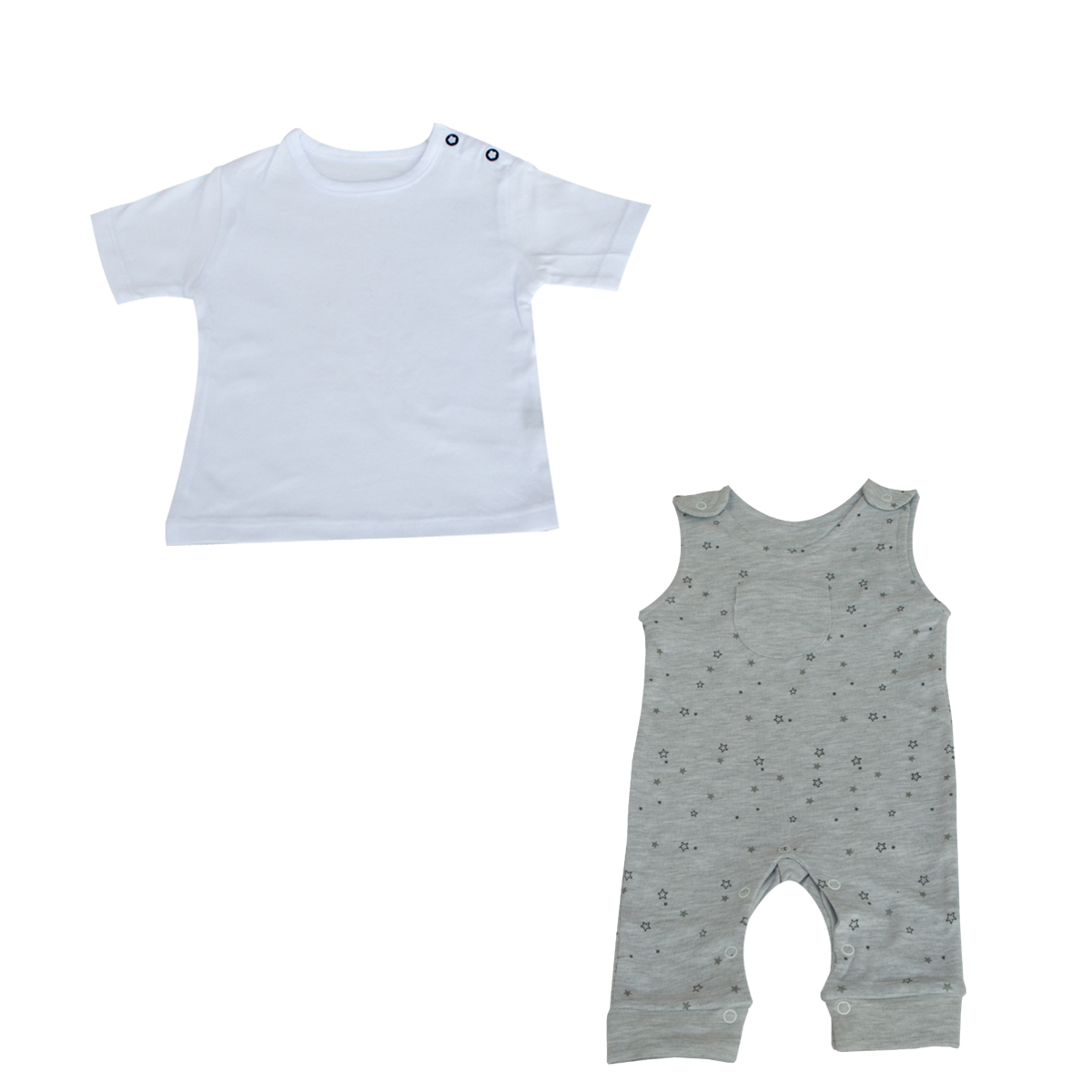 ست تی شرت و سرهمی نوزادی مدل 209