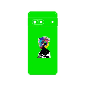 MAHOOT Collage of Women Portrait 3 Cover Sticker for Google Pixel 7
