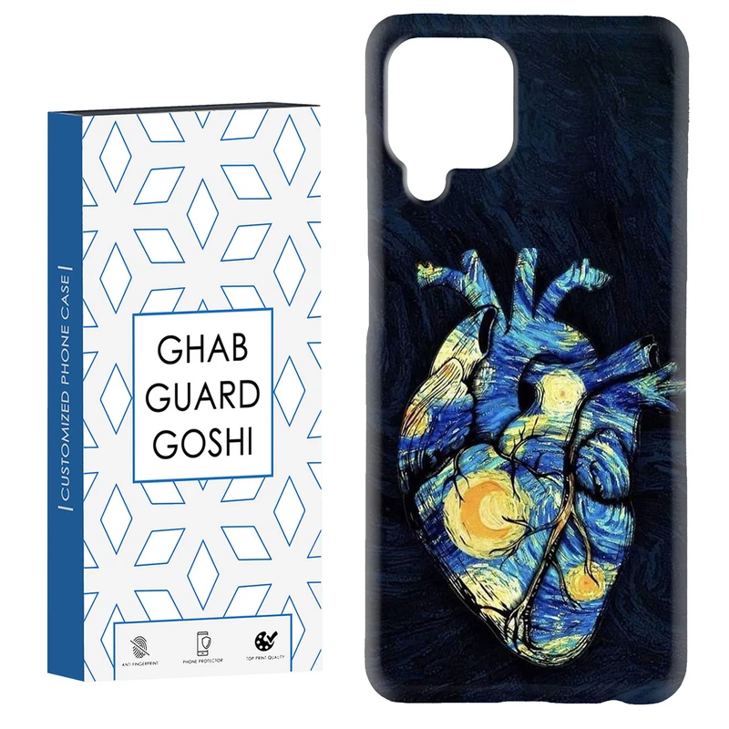 کاور قاب گارد گوشی طرح قلب ونگوک کد Dimo-679 مناسب برای گوشی موبایل سامسونگ Galaxy A12 / M12