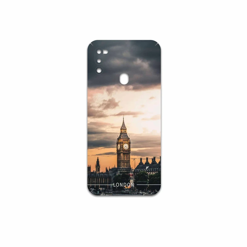 برچسب پوششی ماهوت مدل London-City مناسب برای گوشی موبایل سامسونگ Galaxy M21 (2021) Edition