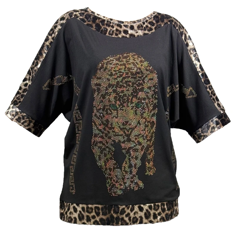 عکس شماره 3 : ست بلوز و شلوار زنانه مدل پلنگ