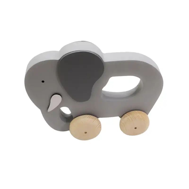 اسباب بازی چوبی مدل فیل ماشینی MKids48-1A