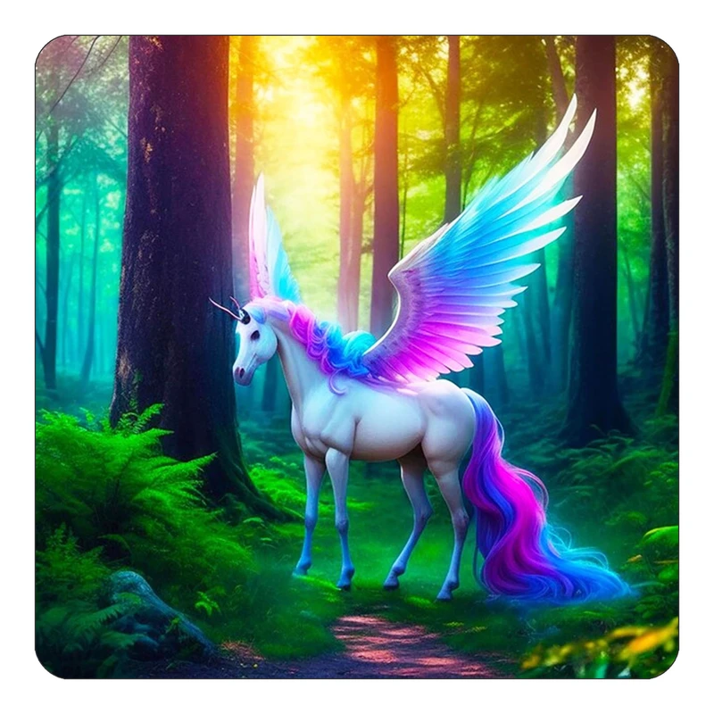 مگنت کاکتی طرح اسب تک شاخ و یونیکورن مدل mp29355