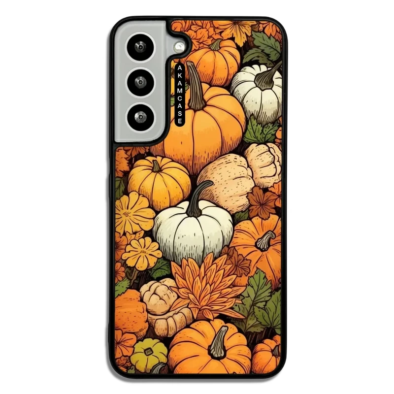 کاور آکام مدل AMC-WSGS22-PUMPKIN-5 مناسب برای گوشی موبایل سامسونگ Galaxy S22