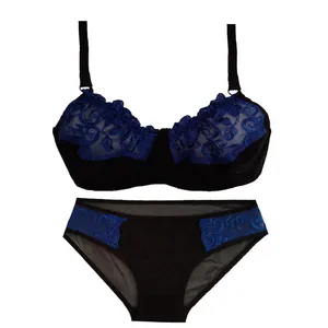 ست شورت و سوتین زنانه مدل یاس فنردار AB2