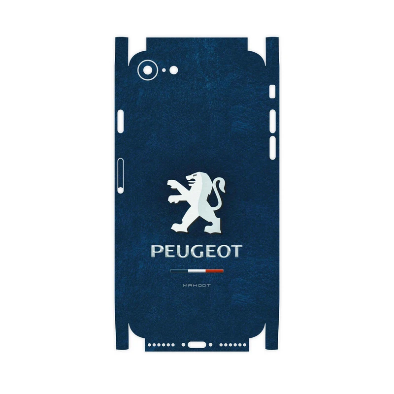 برچسب پوششی ماهوت مدل Peugeot-Logo-FullSkin مناسب برای گوشی موبایل اپل iPhone SE 2022