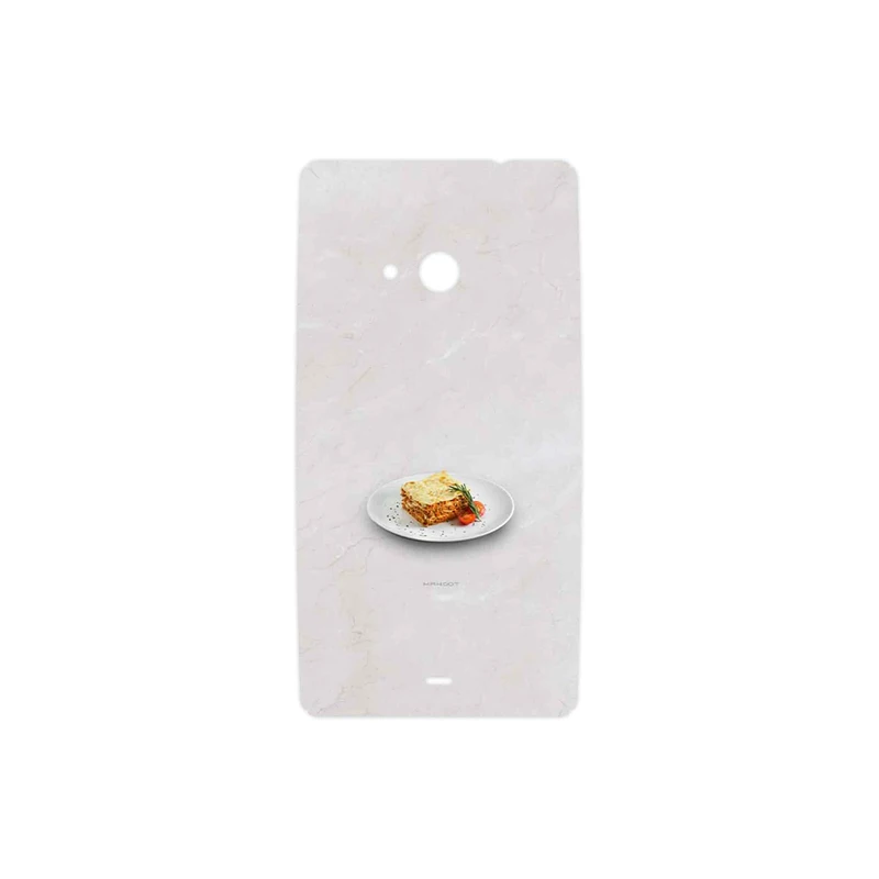 برچسب پوششی ماهوت مدل Lasagne مناسب برای گوشی موبایل مایکروسافت Lumia 535