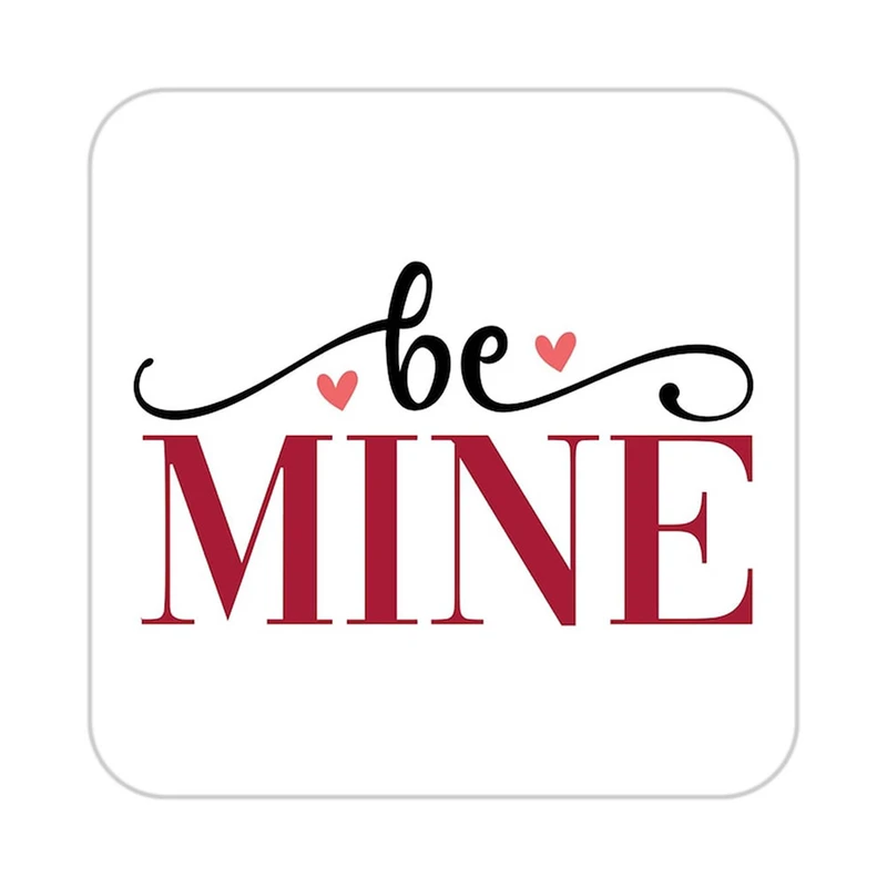 زیر لیوانی کاکتی طرح عاشقانه مدل mp36470