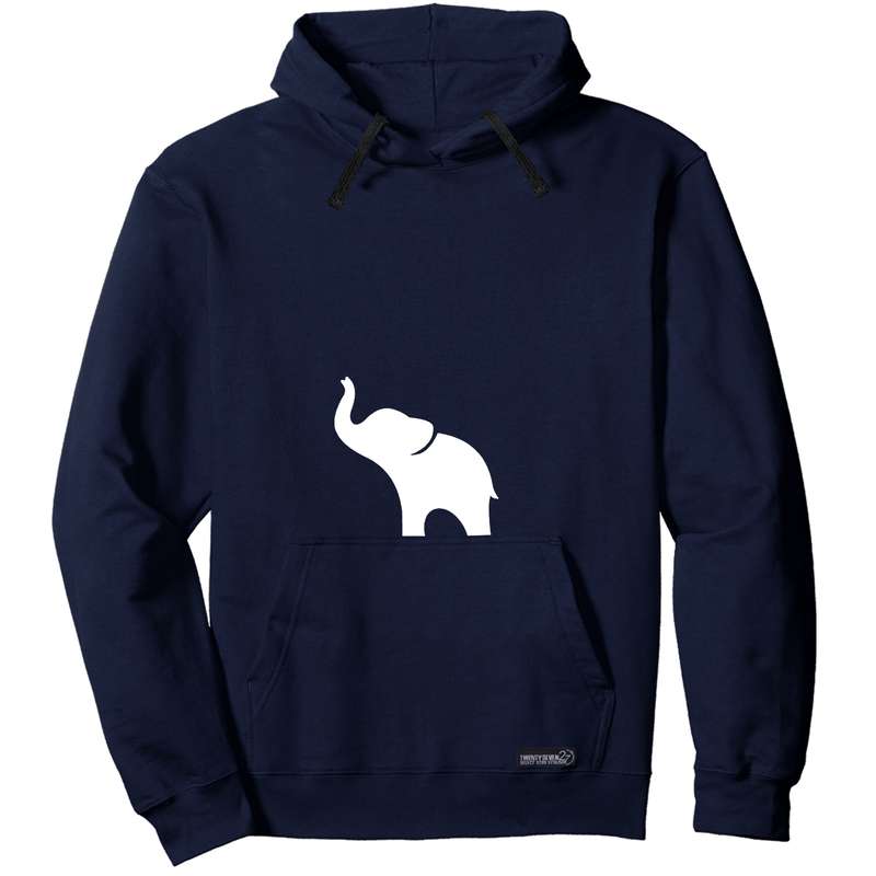 هودی زنانه 27 مدل فیل کد R07 رنگ سرمه ای