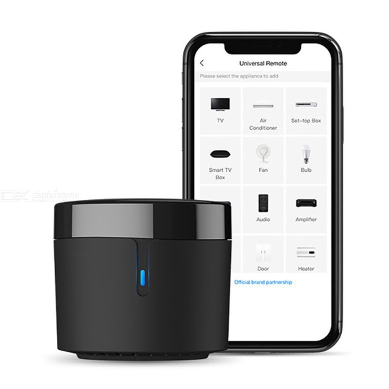 ریموت کنترل هوشمند برادلینک مدل RM4 mini به همراه سنسور دما و رطوبت