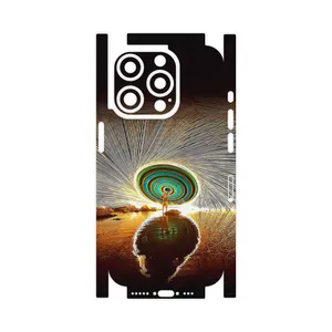 MAHOOT Night Light Fountain-FullSkin Cover Sticker for Apple iPhone 15 Pro