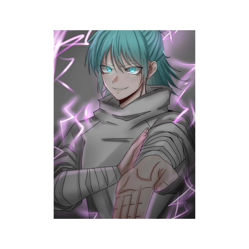 استیکر لپ تاپ و موبایل مدل انیمه طرح Jujutsu Kaisen Hajime Kashimo کد 3018