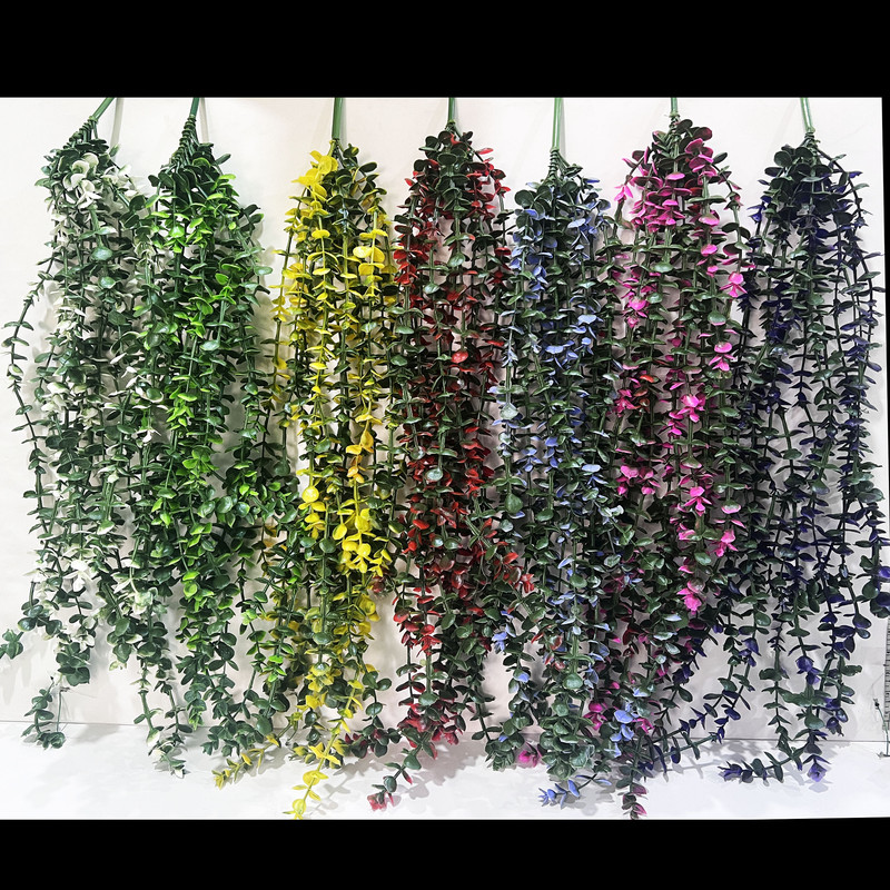 گل مصنوعی آویز شمشاد، ابعاد 10×10×60 سانتی‌متر، وزن 100 گرم