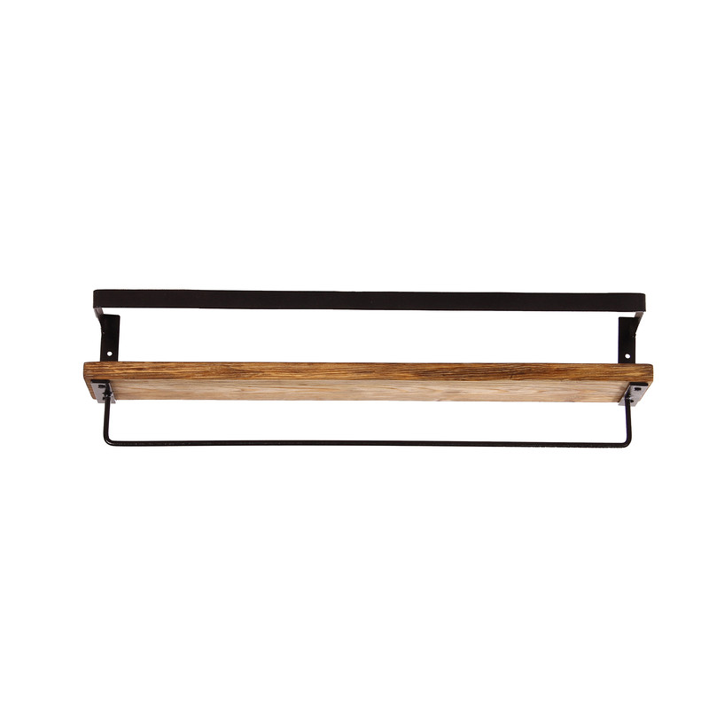 شلف دیواری مدل ضد آب جا حوله دار 60