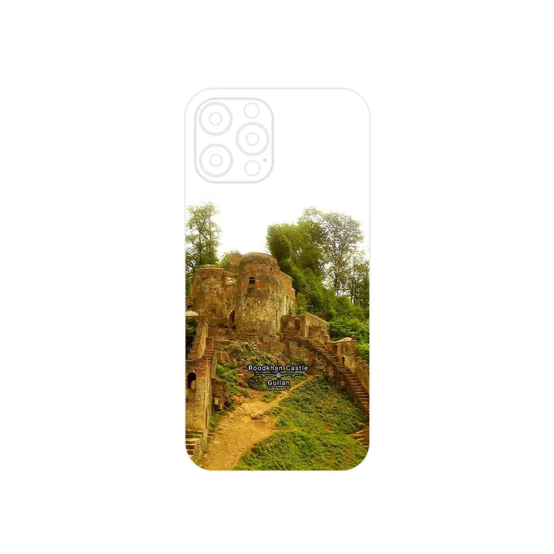 برچسب پوششی ماهوت مدل Roodkhan Castle مناسب برای گوشی موبایل اپل iPhone 12 Pro Max