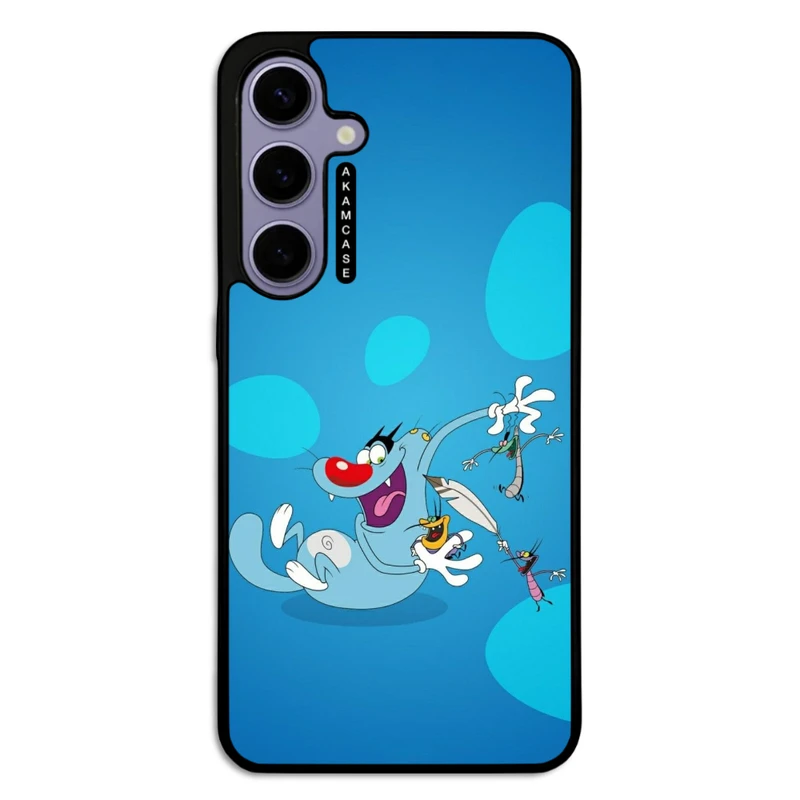 کاور آکام مدل AMC-WSGS24P-OGGY-12 مناسب برای گوشی موبایل سامسونگ Galaxy S24 Plus