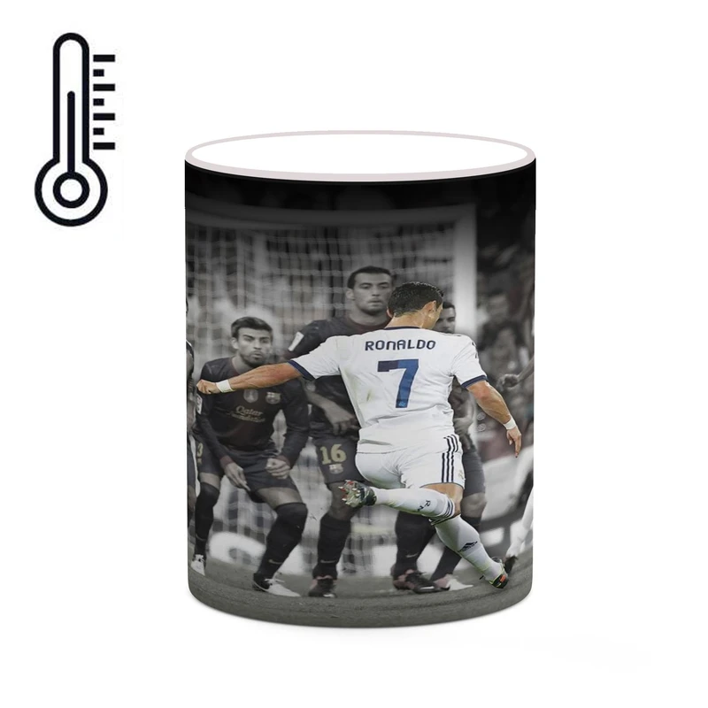 ماگ حرارتی کاکتی طرح Ronaldo رونالدو مدل mgh43057