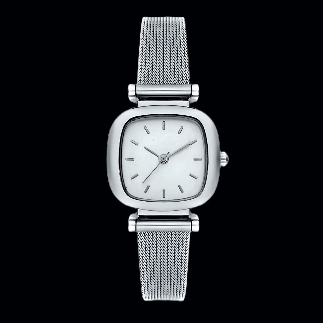 ساعت مچی عقربه ای زنانه کوارتز مدل حصیری مینیمال 01 -  - 4