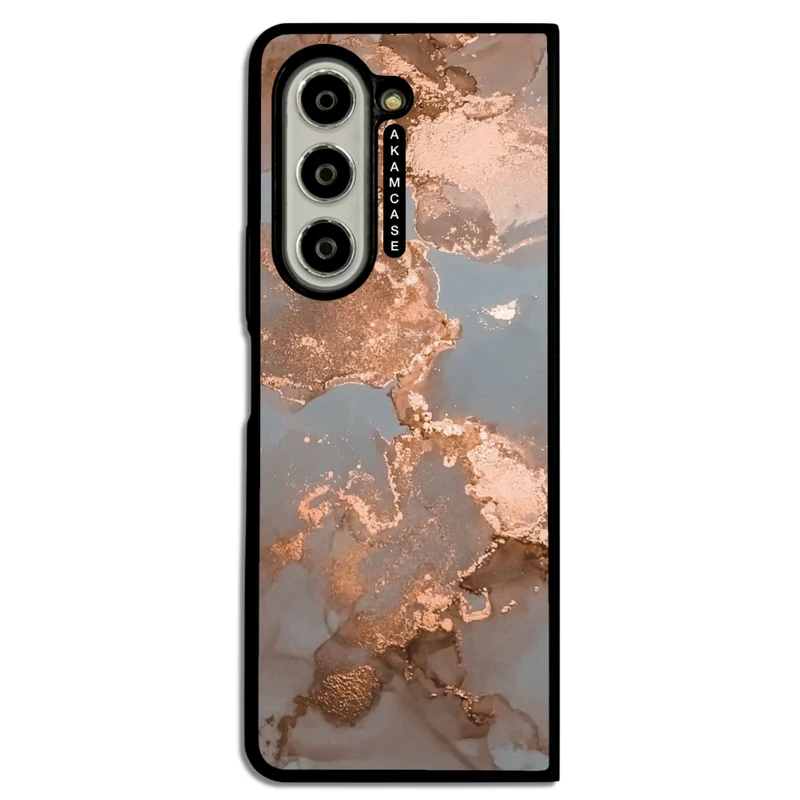 کاور آکام مدل AMC-WSGZFOLD5-MARBLE-33 مناسب برای گوشی موبایل سامسونگ Galaxy Z Fold 5