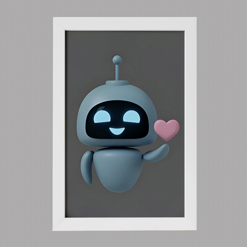 تابلو خندالو مدل وال ای (wall-E) کد F7833