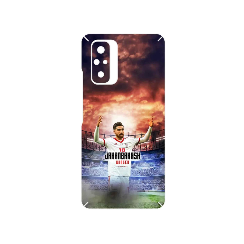برچسب پوششی ماهوت مدل Alireza Jahanbakhsh مناسب برای گوشی موبایل شیائومی Redmi Note 10 Pro Max