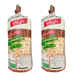 رایس کیک گندم سیاه باکویت دلی پاپ - 100 گرم بسته 2 عددی
