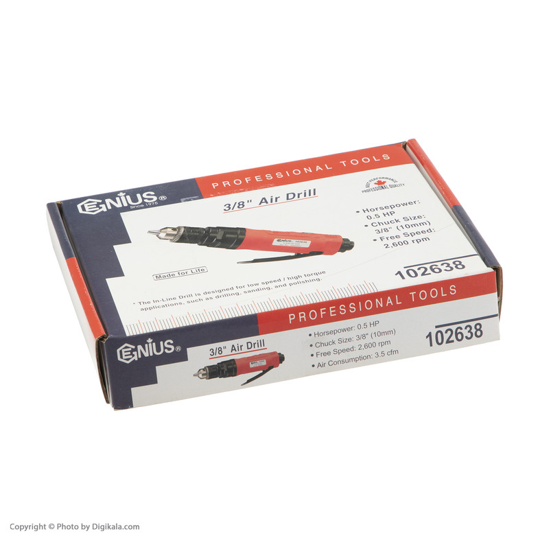دریل بادی جنیوس مدل 102638 کد 6