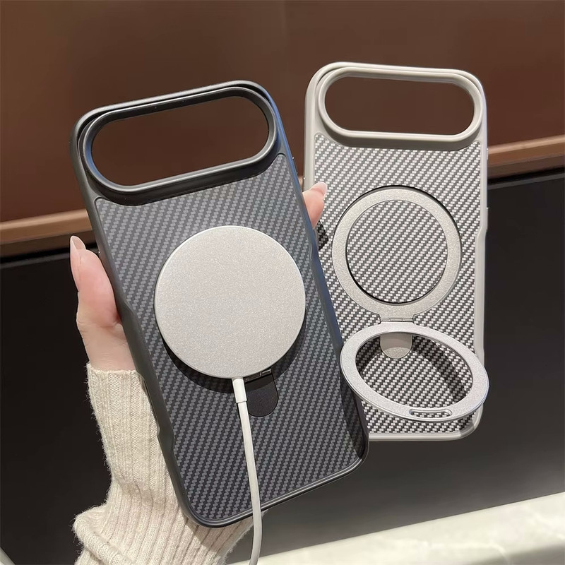 کاور بادیگارد مدل Carbon Stand مناسب برای گوشی موبایل اپل iPhone 17 Air