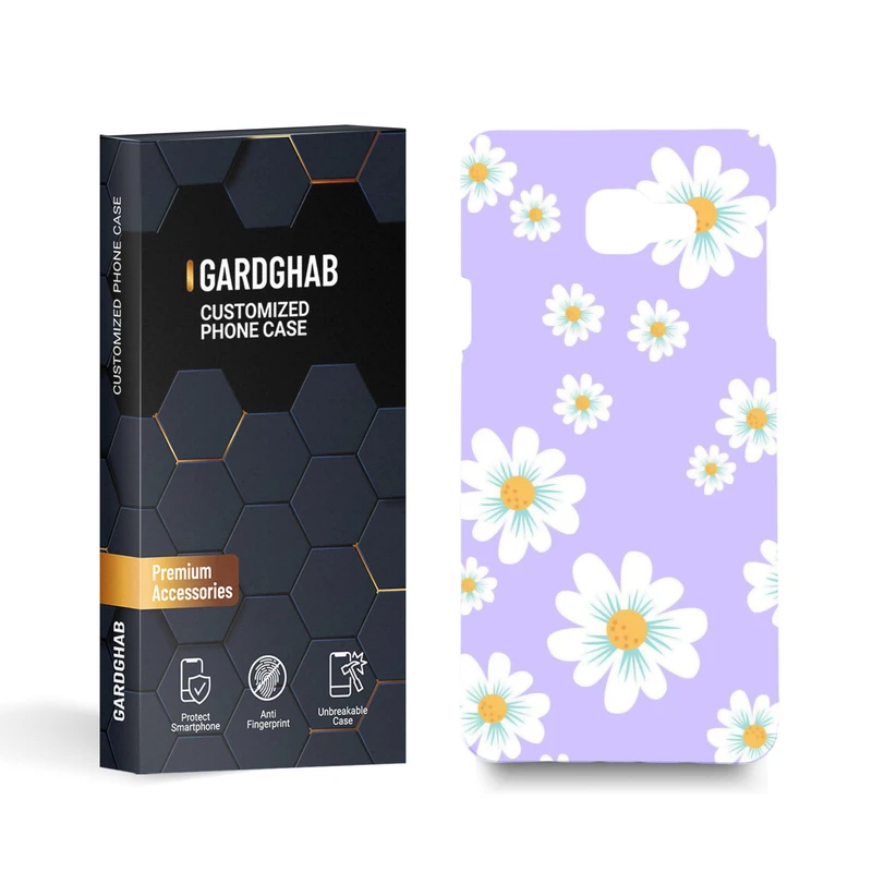 کاور گارد قاب مدل گل مناسب برای گوشی موبایل سامسونگ Galaxy A7 2016 / A710 