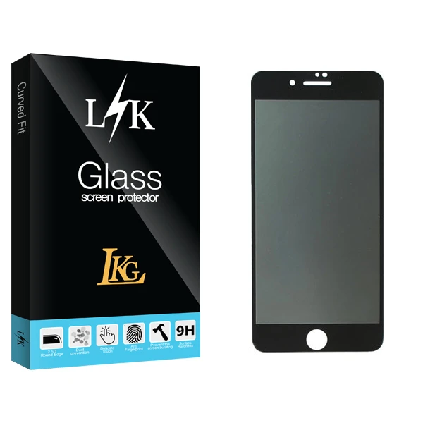 محافظ صفحه نمایش حریم شخصی ال کا جی مدل LK Glass مناسب برای گوشی موبایل اپل iphone 7 Plus