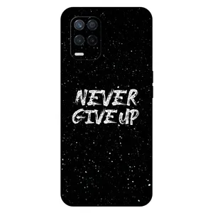 Megafone Never give up 1871 Cover For Realme Narzo 30