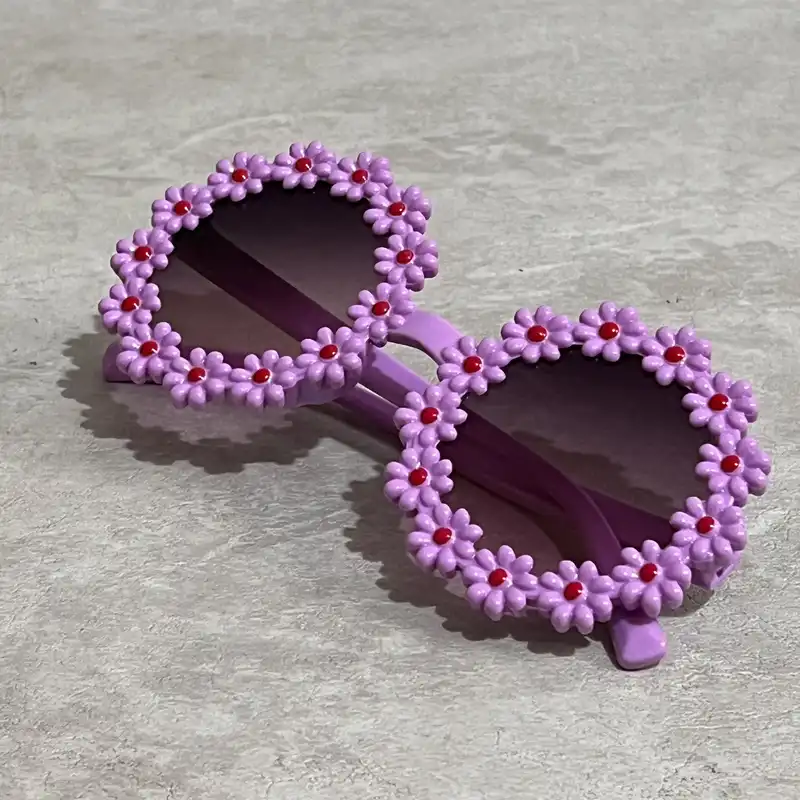 عینک آفتابی دخترانه مدل بابونه کد YAS re d