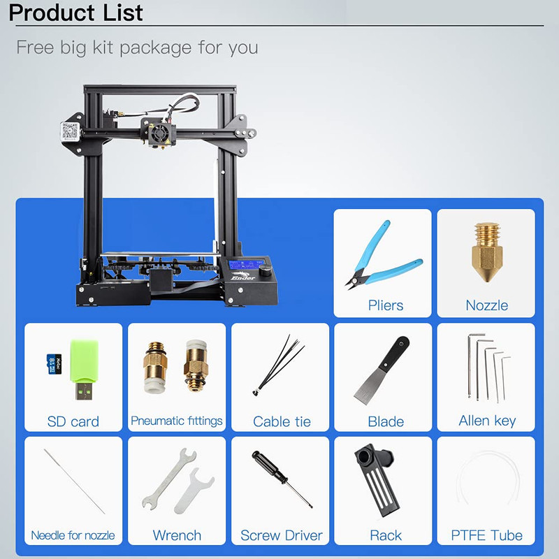 پرینتر سه بعدی کریلیتی مدل ENDER 3 PRO