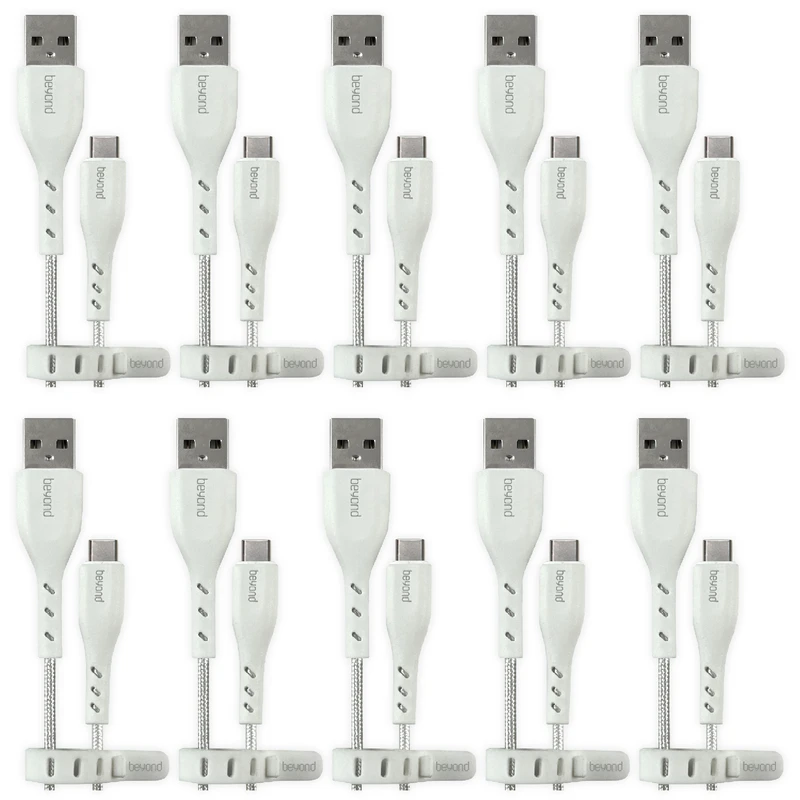 کابل تبدیل USB به USB-C بیاند مدل BUC-401 FAST CHARGE طول 1 متر بسته ده عددی