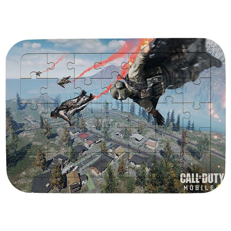 پازل 35 تکه مدل بازی کال آف دیوتی call of duty کد 93